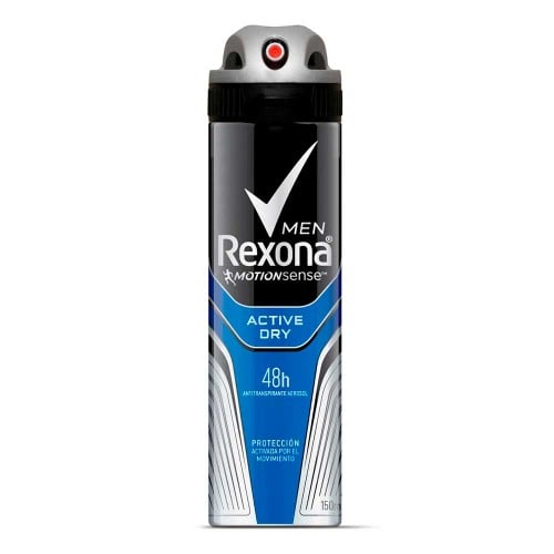 Desodorante Antitranspirante Rexona Masculino Active Dry 72 Horas 150ml