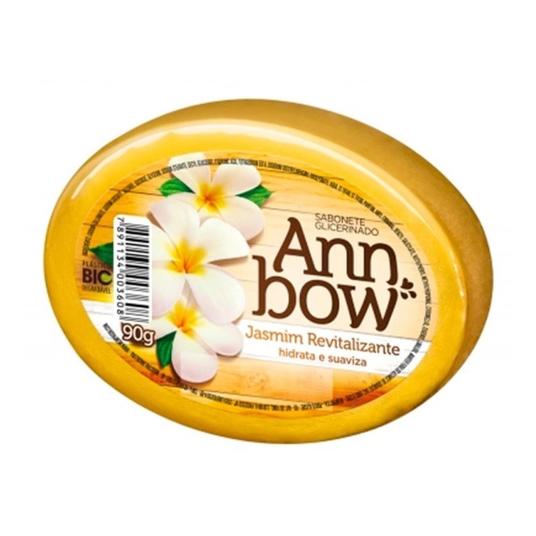 Sabonete Glicerina Ann Bow Jasmim Revitalizante 90g