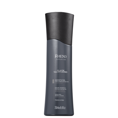 Condicionador Amend Expertise Realce da Cor Black Illumiated com 250ml