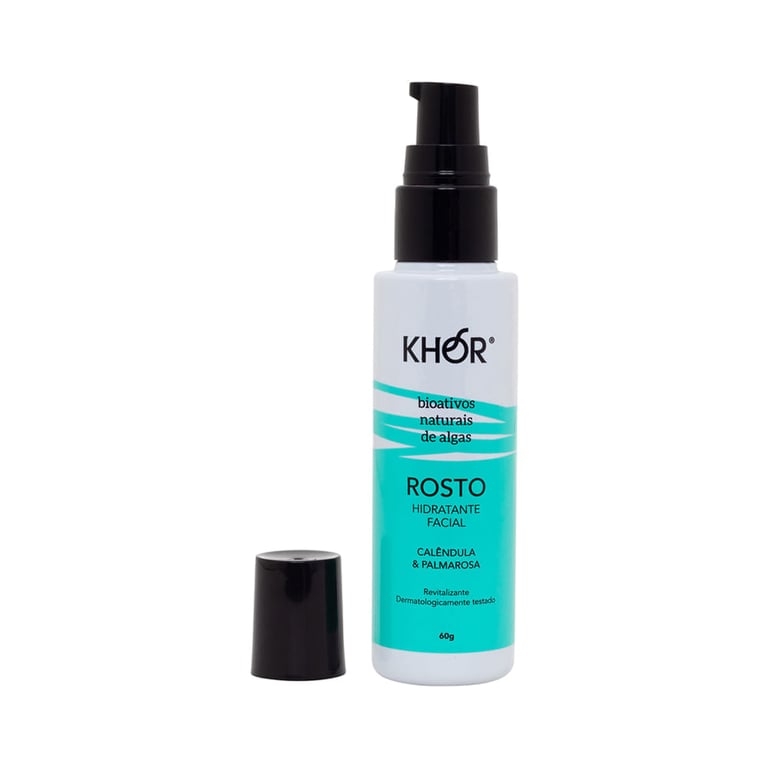 Hidratante Facial Khor Cosmetics Natural Com Algas 60g