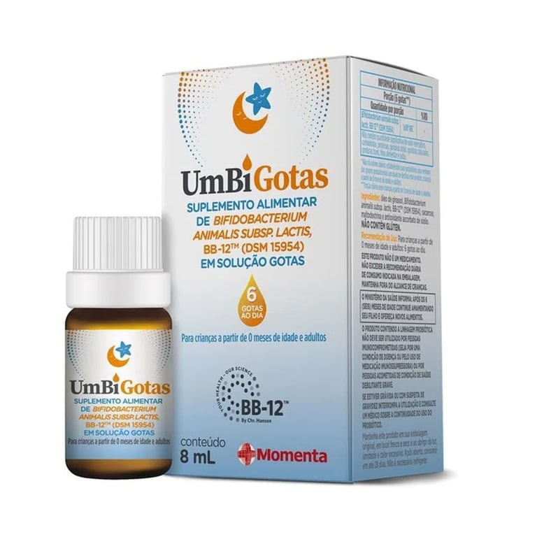 Suplemento Alimentar UmBi Gotas Momenta 8ml