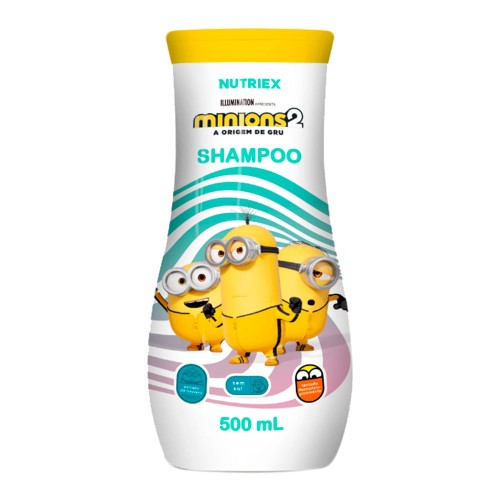 Shampoo Infantil Nutriex Minions 2 A Origem de Gru 500ml