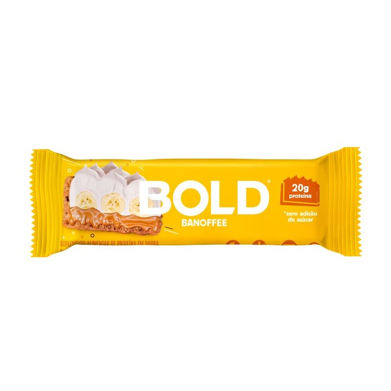 Barra de Proteína Bold Banoffee 60g