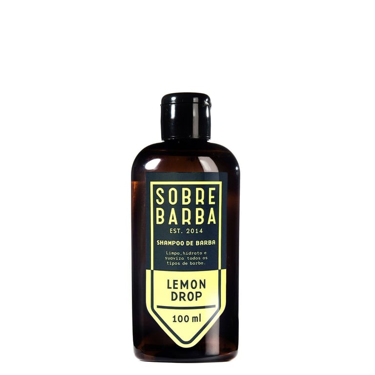 Lemon Drop Sobrebarba - Shampoo para Barba