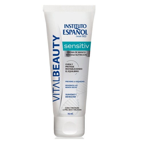 Vital Beauty Instituto Español Sensitiv Intensa Nutrición - Creme Para Mãos 75ml