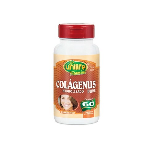 Colágeno Hidrolizado Unilife Vitamins 60 Cápsulas