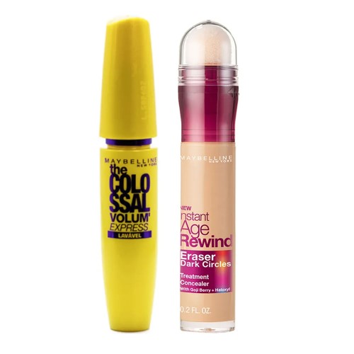 Maybelline Colossal Eraser Kit - Máscara para Cílios + Corretivo Medium