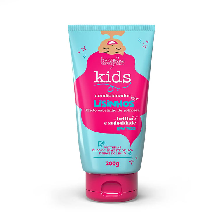 Condicionador Infantil Lisinhos Forever Kids 200g