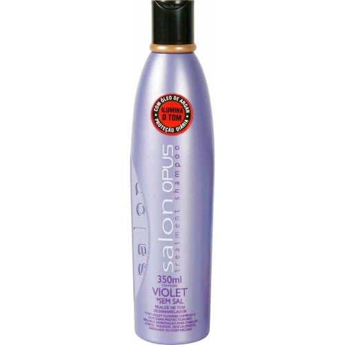 Shampoo Salon Opus Desamarelador Violet com 350ml