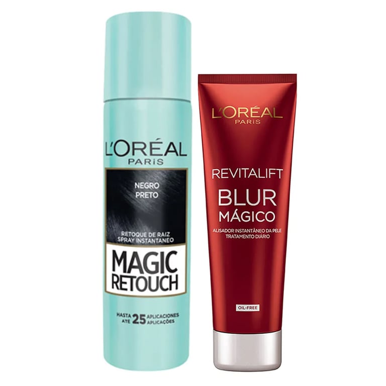 L’Oréal Paris Magic Blur Kit - Corretivo Preto + Aperfeiçoador