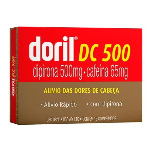 Doril DC 500 com 16 comprimidos