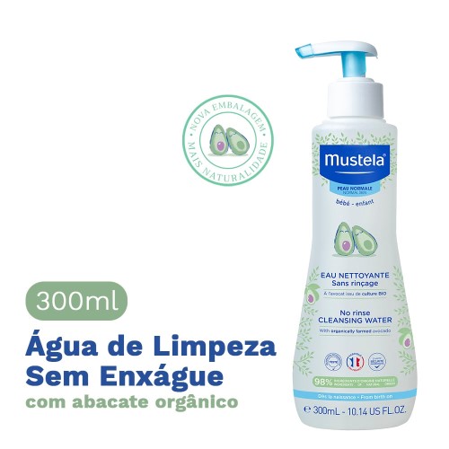 Água De Limpeza Mustela Sem Enxágue Physiobébé 300ml