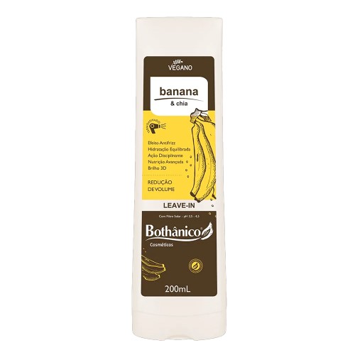 Leave-In Bothânico Hair Banana E Chia 200ml