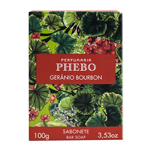 Sabonete Phebo Origens Gerânio Bourbon barra 100g