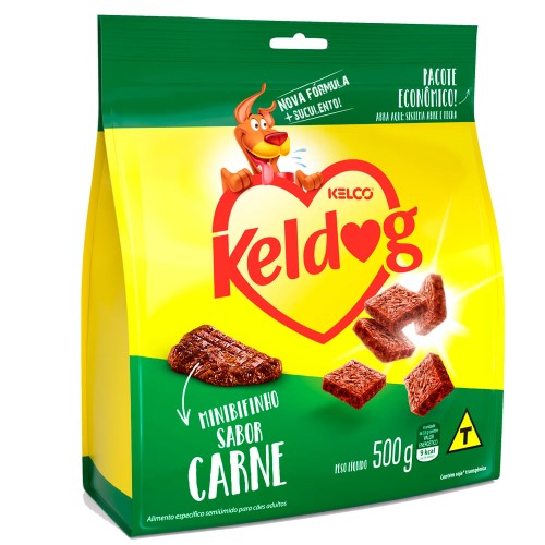 Bifinho Keldog Criadores Sabor Carne com 500g