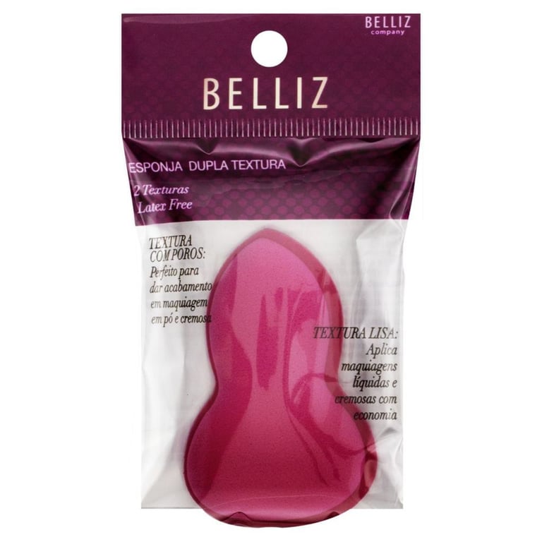 Esponja Silicone Textura Dupla Belliz