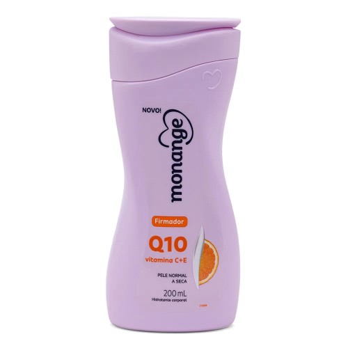 Hidratante Desodorante Monange Firmador Q10 Vitamina C + E 200ml