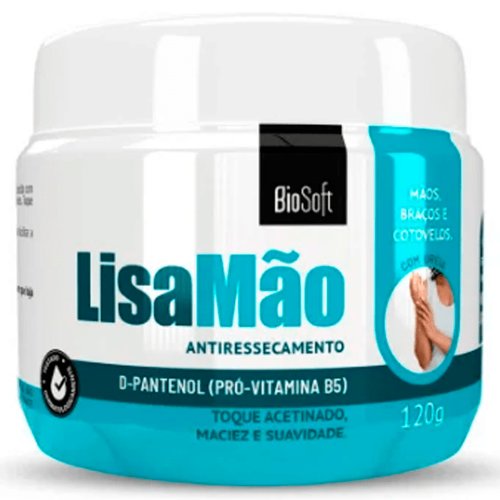 Creme Para Mãos Bio Soft Lisa Mão D-Pantenol 120g