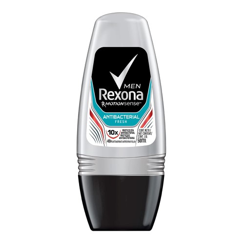 Rexona Men Antibacterial Fresh Desodorante Masculino Roll-On com 50ml