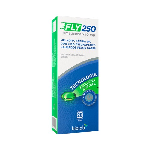 Fly 250 250mg Biolab 20 Cápsulas