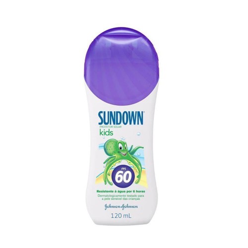 Protetor Solar Sundown FPS 60 Kids Color 120ml