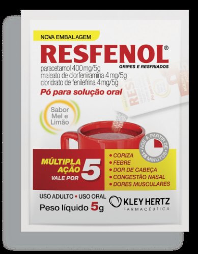 Resfenol Pó 50 sachê com 5g