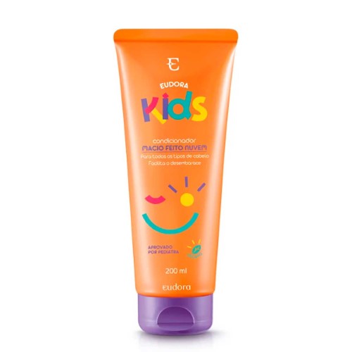 Condicionador Eudora Kids Macio Feito Nuvem 200ml