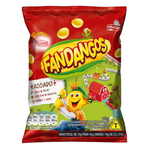 Salgadinho Fandangos Presunto 45g