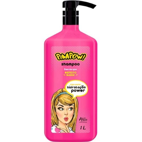 Shampoo Pinapow 1000ml Hidratacao Power