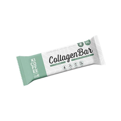 Barra de Colágeno Kicoffee Collagen Bar Cappuccino 50g