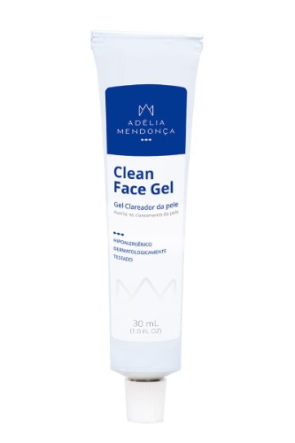 Clean Face Gel 30ml - Gel Clareador da Pele