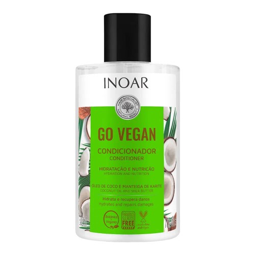 Condicionador Inoar Go Vegan Hidratação e Nutrição com 300ml