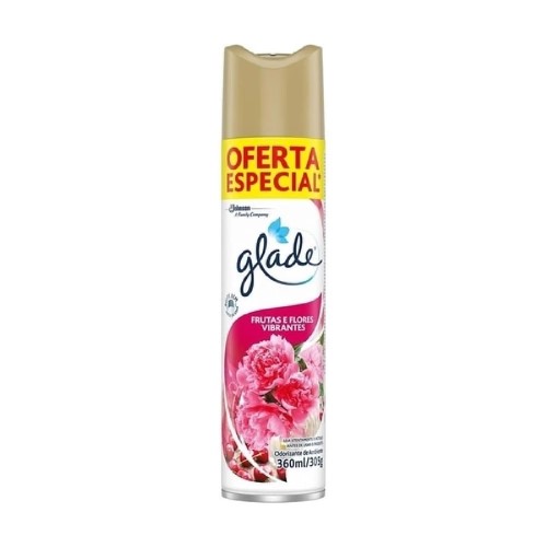 Bom Ar Glade Aero Frutas E Flor 360ml