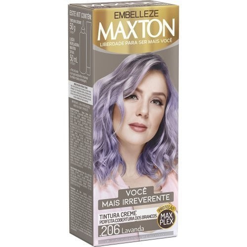 Tintura Creme Maxton .206 Lavanda com 1 Unidade