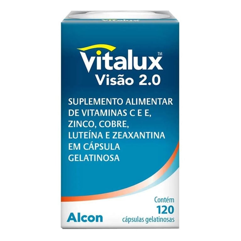 Vitalux Visão 2.0 Alcon 120 Cápsulas