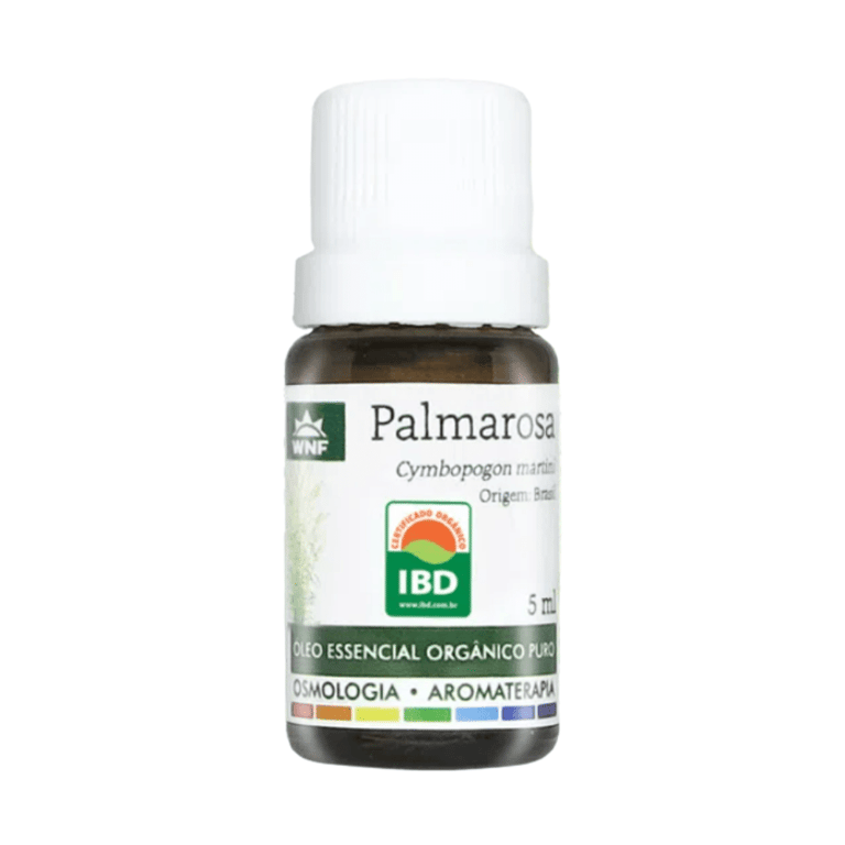 Óleo Essencial de Palmarosa Orgânico 5ml - WNF