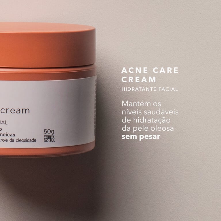 OCEANE CREME HIDRATANTE FACIAL ACNE CREAM 50 G x 1