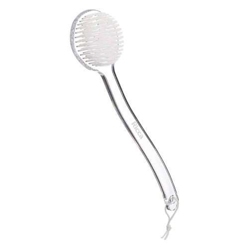 Escova para Banho Ricca Shower Flex Rosa 1 Unidade