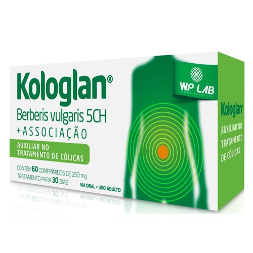 Kologlan Berberis Vulgaris 5CH + Associação 60 comprimidos