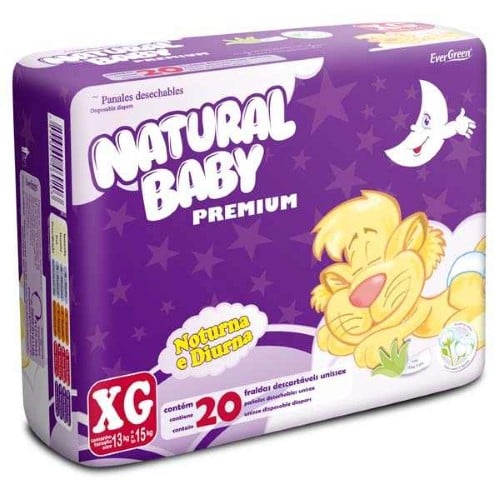 FR NATURAL BABY PREMIUM NOTURNA XG 20UN