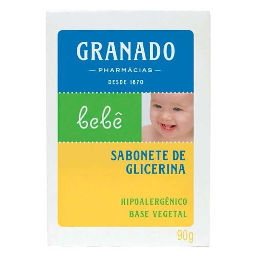 Sabonete De Glicerina Granado Bebê Tradicional 90g