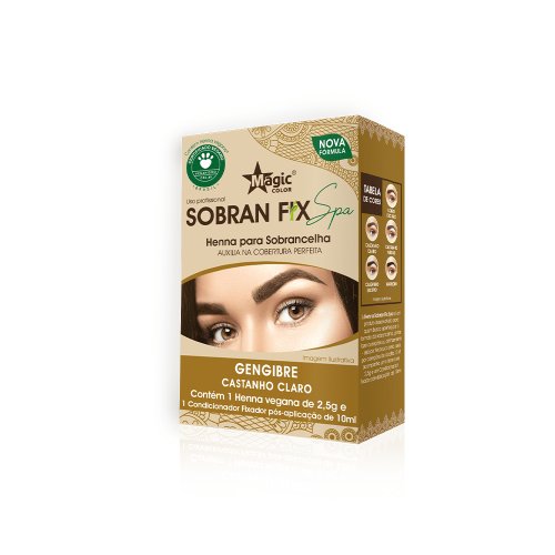 Henna Sobran Fix Spa Castanho Claro Magic Color