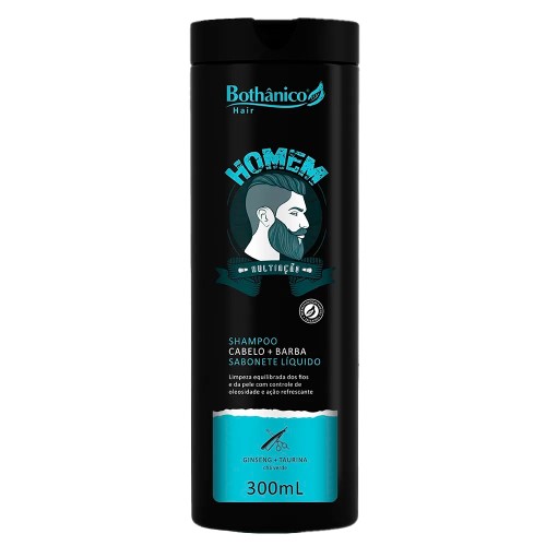 Shampoo Bothânico Hair Cabelo E Barba 300ml