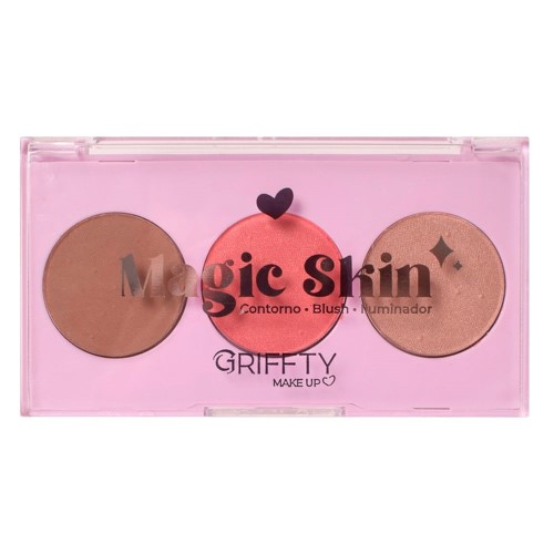 Paleta Griffty Contorno Blush E Iluminador 02