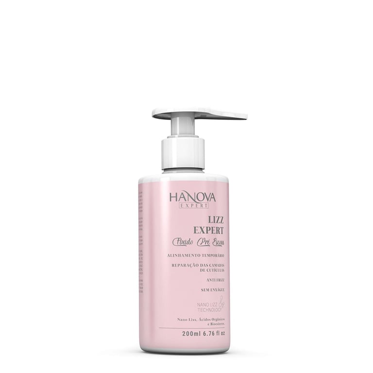 Fluido Pré Escova Lizz Expert - Hanova - 200ml