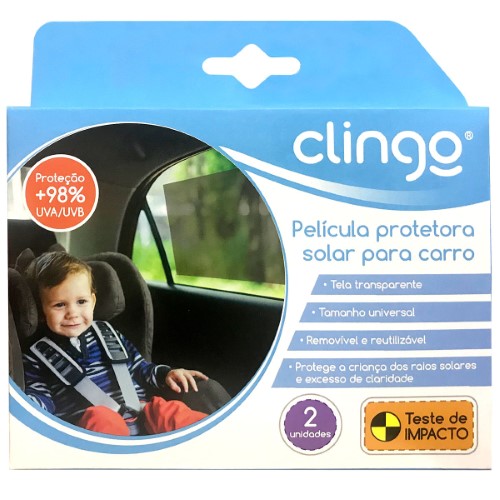 Película Protetora Solar para Carro 2un - Clingo