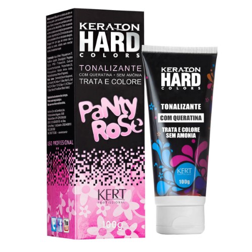 Tonalizante Kert Keraton Hard Colors Panty Rose com 100g