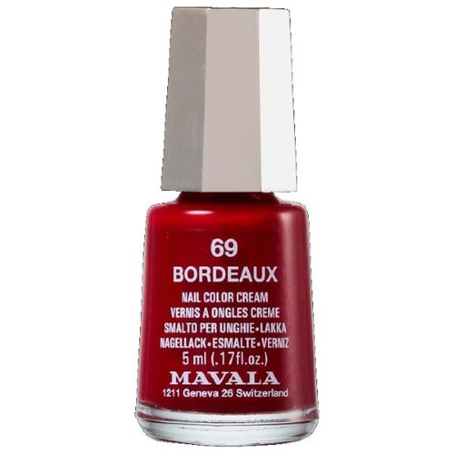 Mini Esmalte Mavala Color Bordeaux 5Ml - Mavala