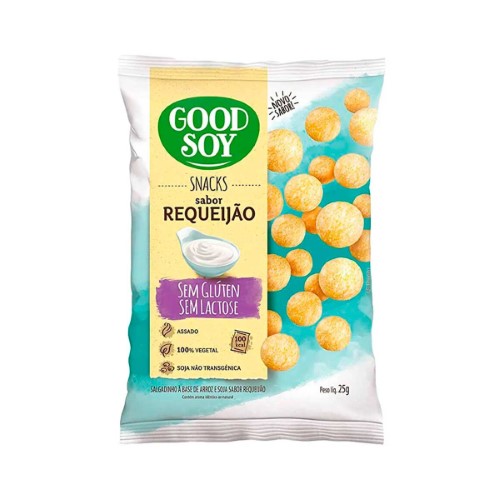 Snacks Goodsoy Requeijão 25g