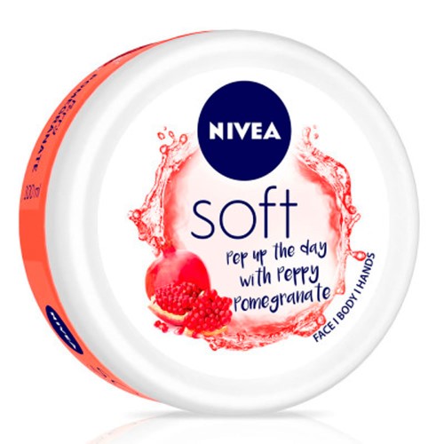 Creme Hidratante Nivea Soft Romã 97g